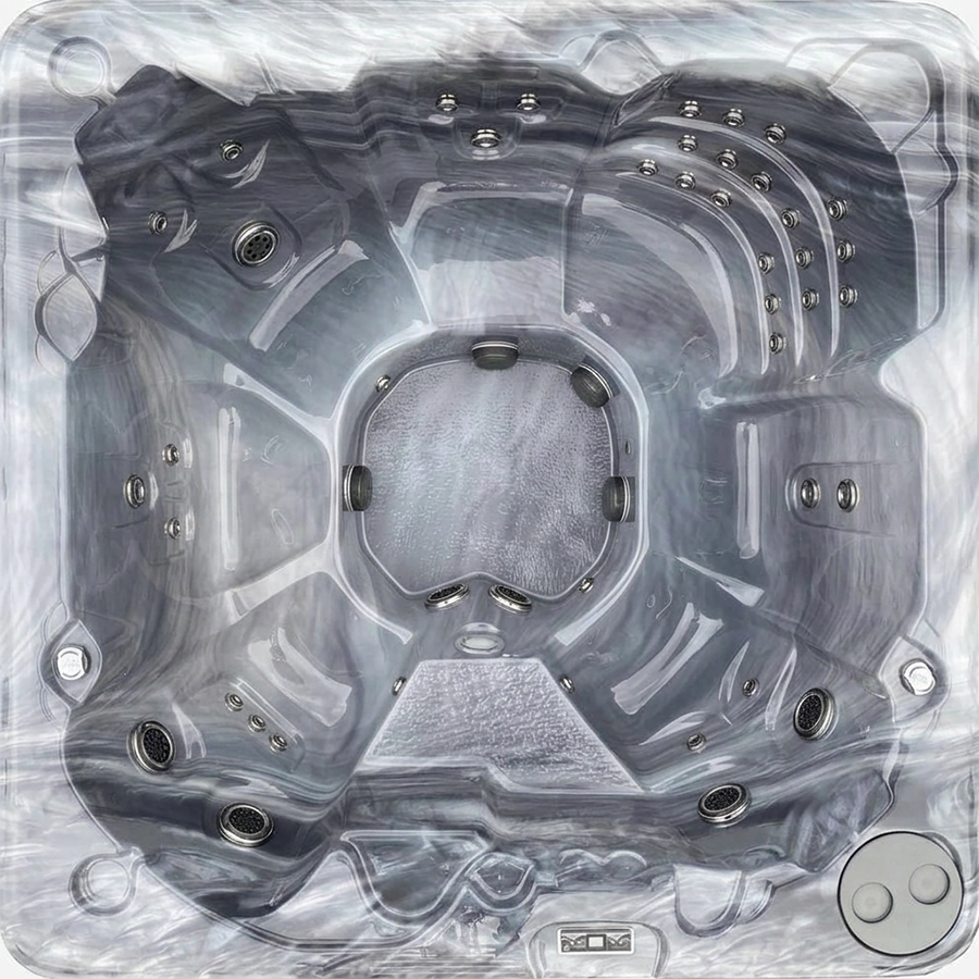 Futura Spas MP-88 overhead view